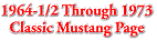 Vintage-Mustang Classifieds